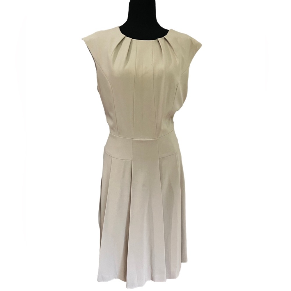 Jones New York Cream Midi Dress